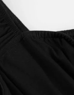 Jurk - Viscose - zwart