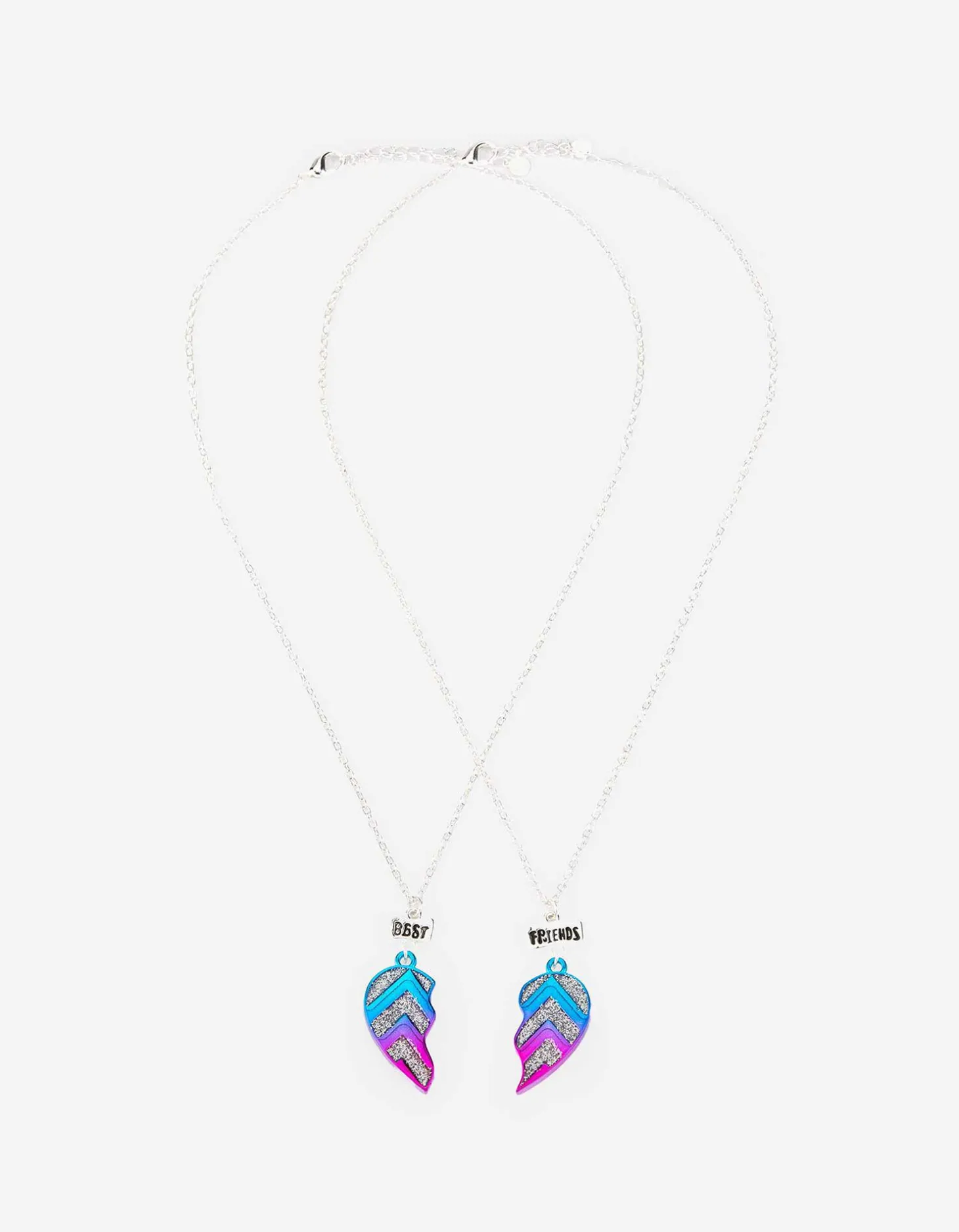 Ketting - Set van 2 - pink