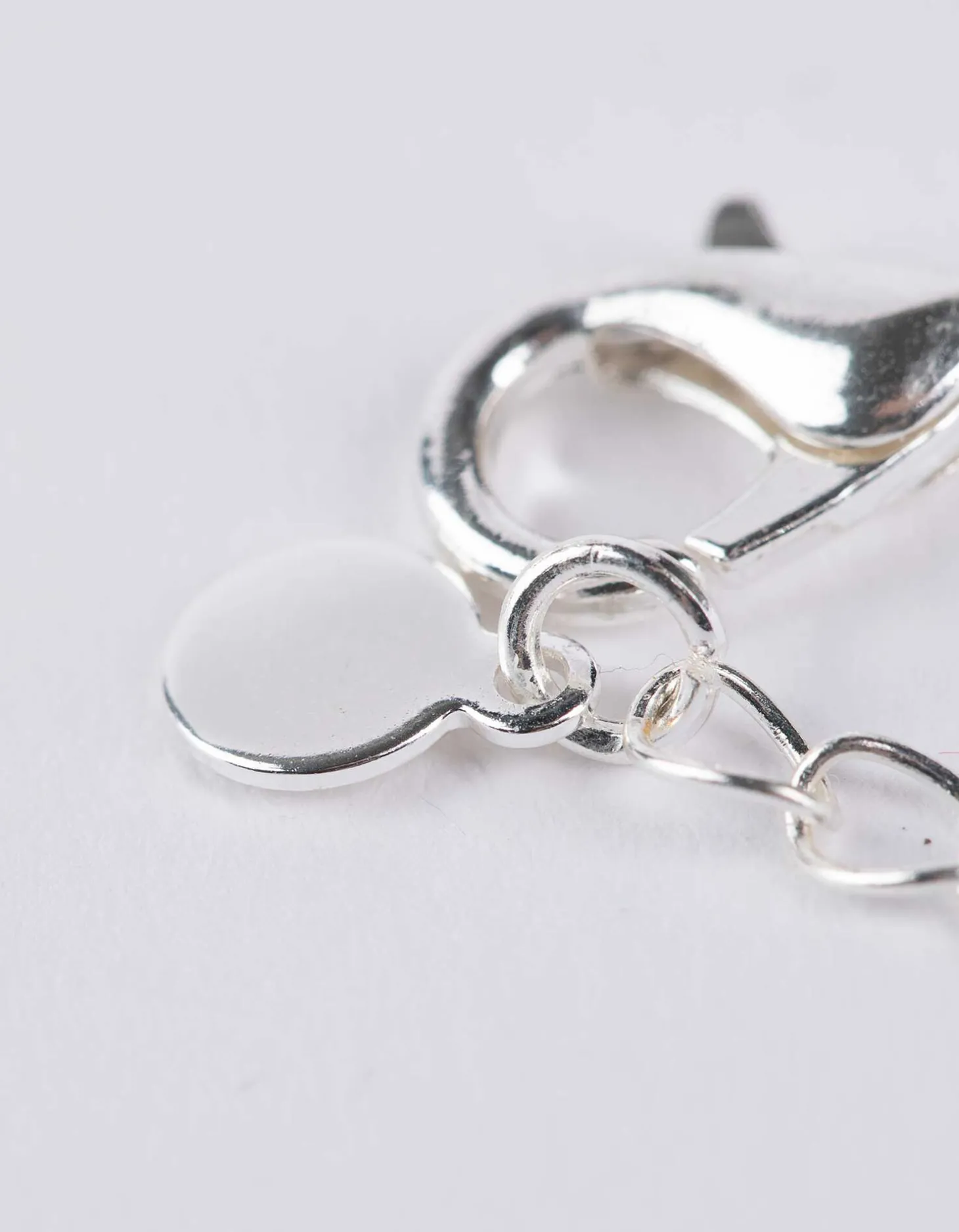 Ketting - Siersteentjes - zilver