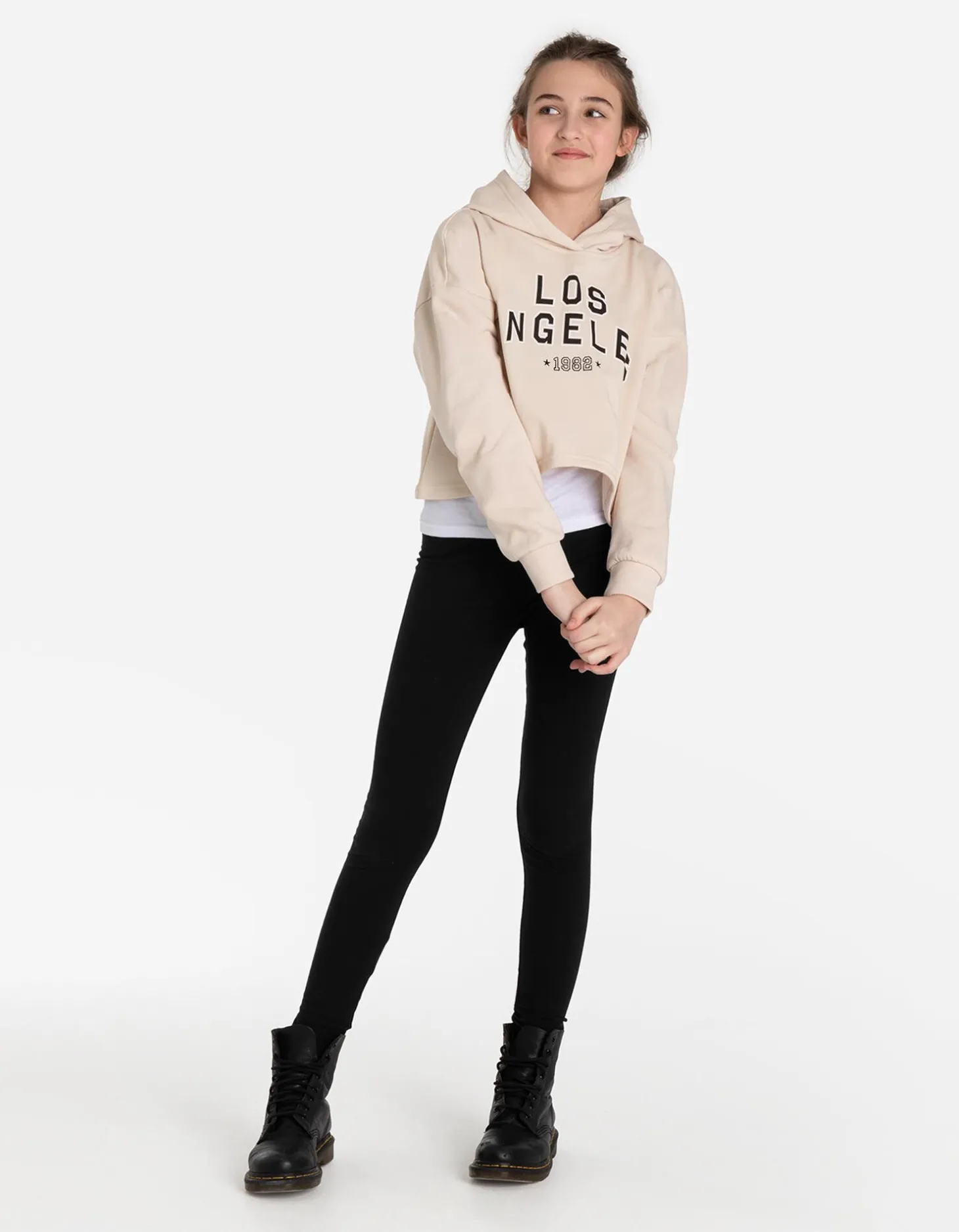 Legging - Elastische band - zwart