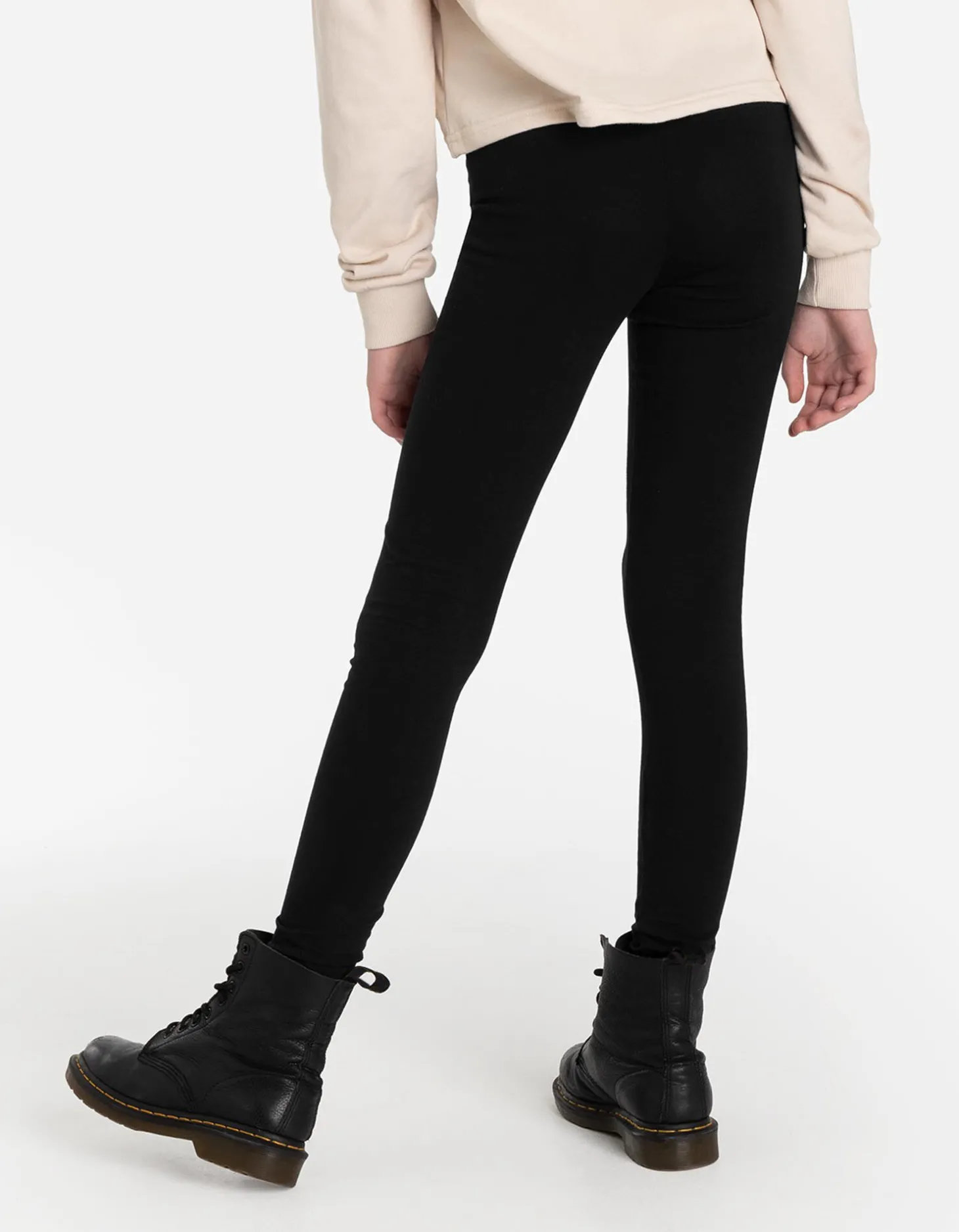 Legging - Elastische band - zwart