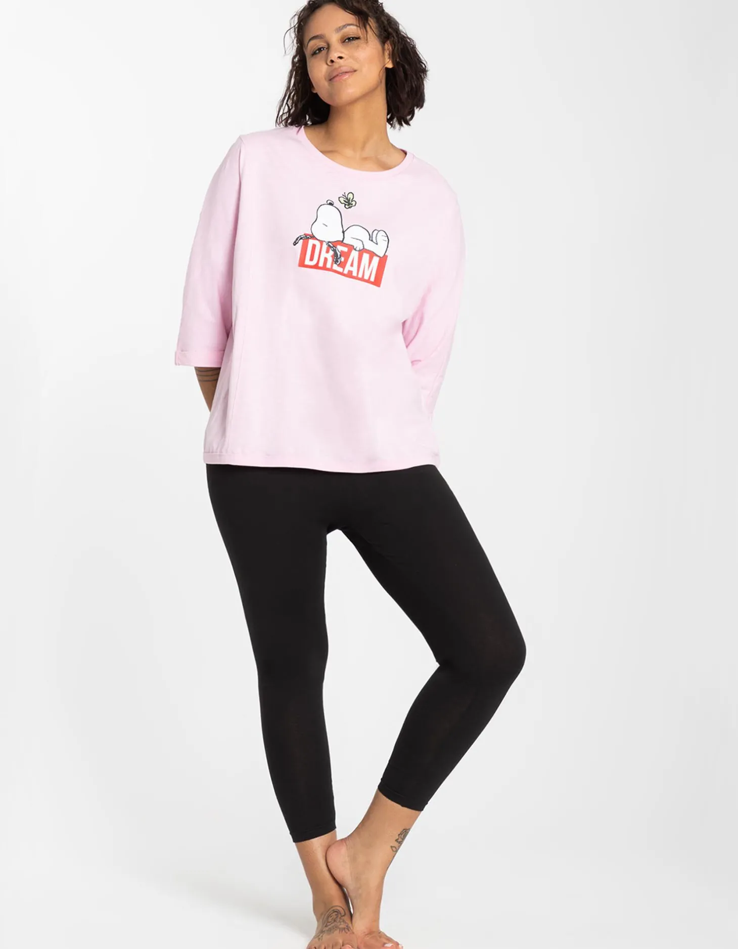 Legging - Elastische band - zwart