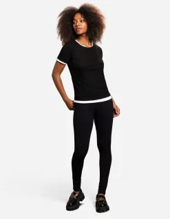 Legging - LENZING&trade; ECOVERO&trade; - zwart