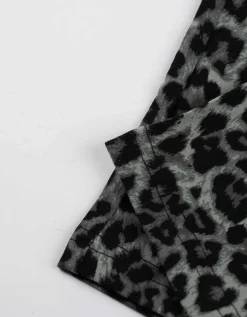 Legging - Luipaardprint - lichtgroen