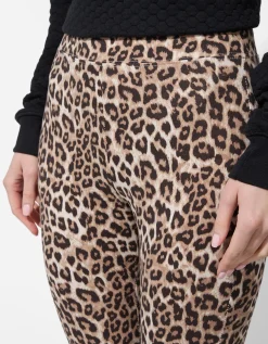 Legging - Luipaardprint - wit