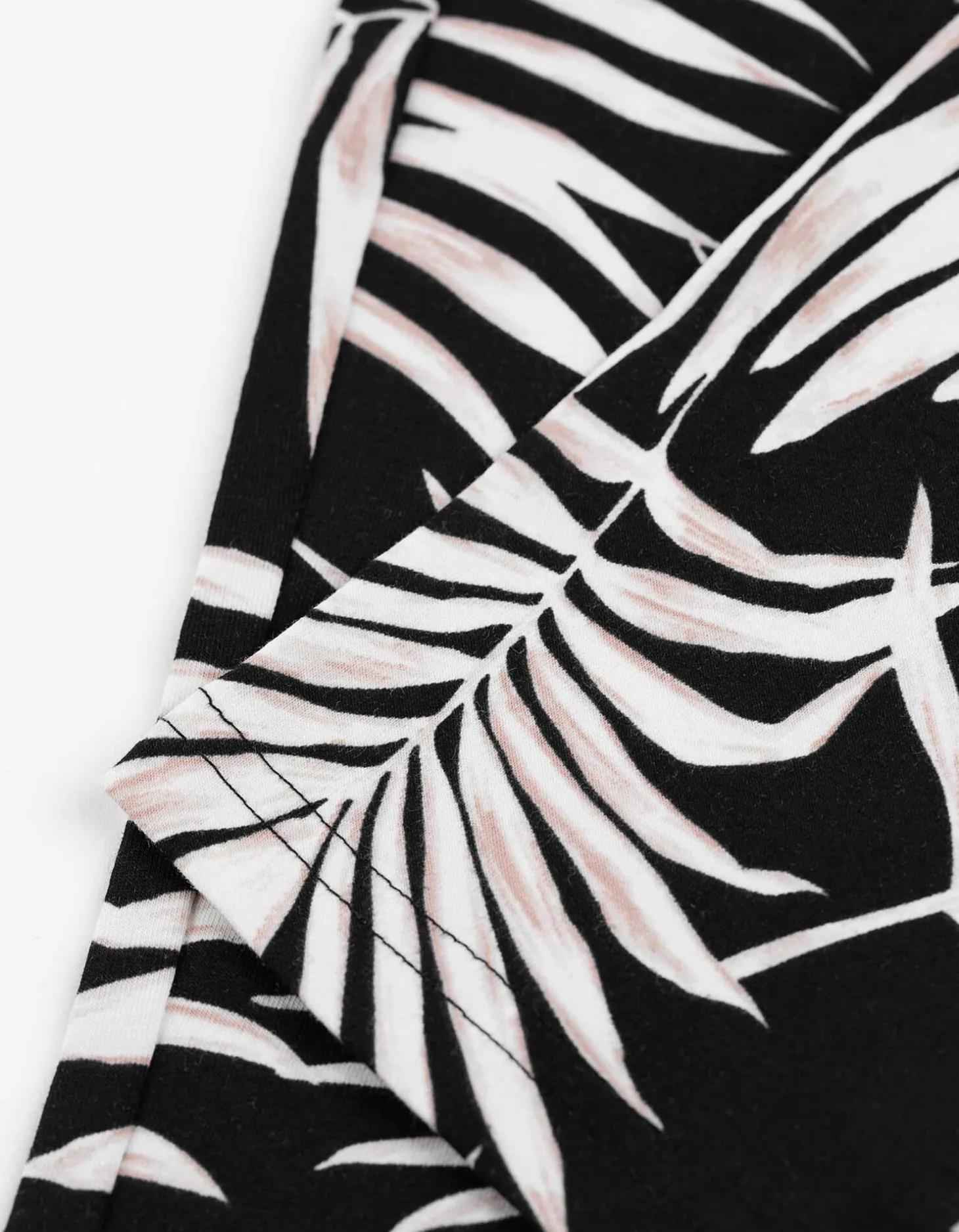 Legging - Print all-over - zwart
