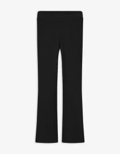 Legging - Uitlopende pasvorm - zwart