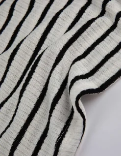 Longsleeve - Carmenhals - wit