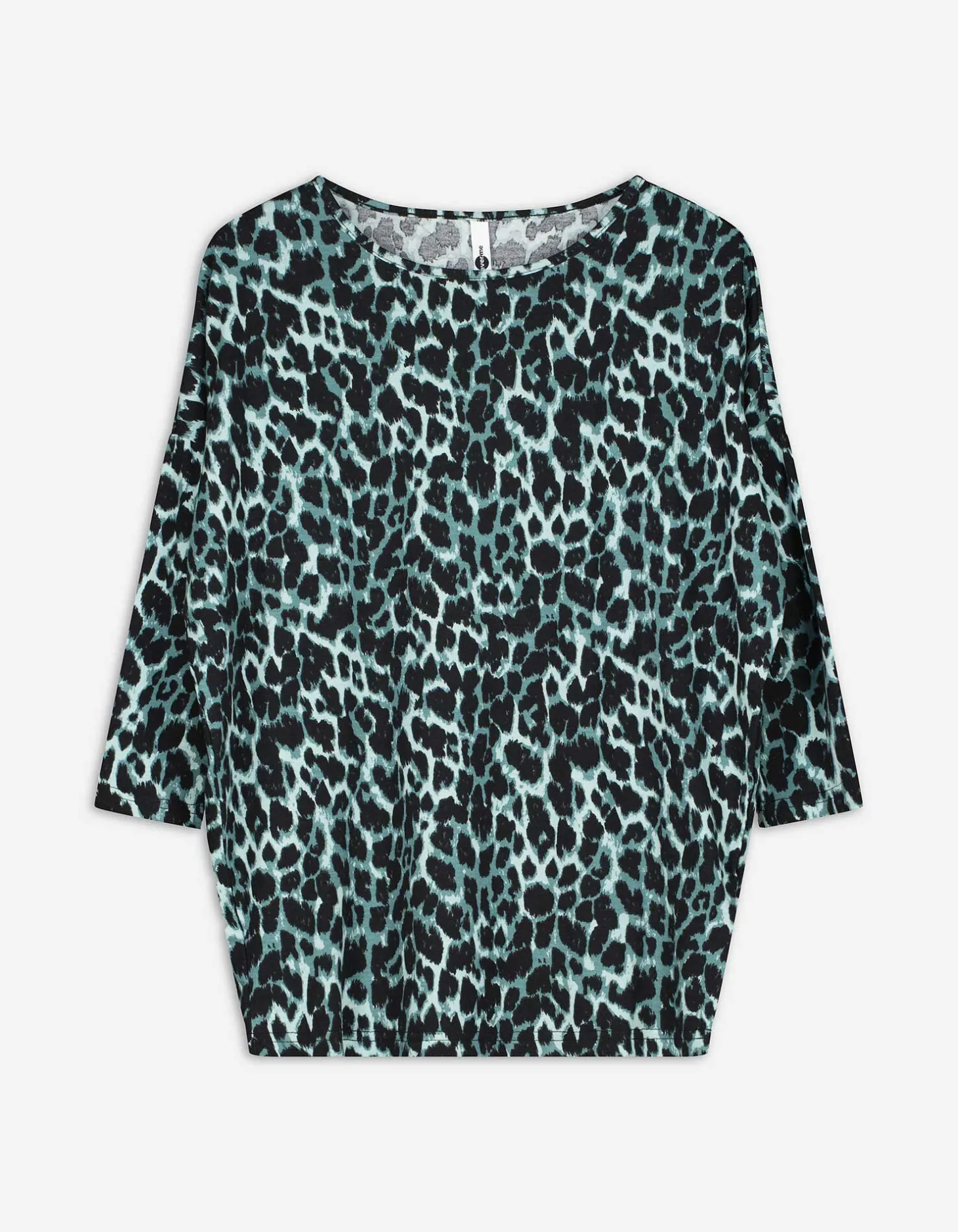 Longsleeve - Luipaardprint - groen