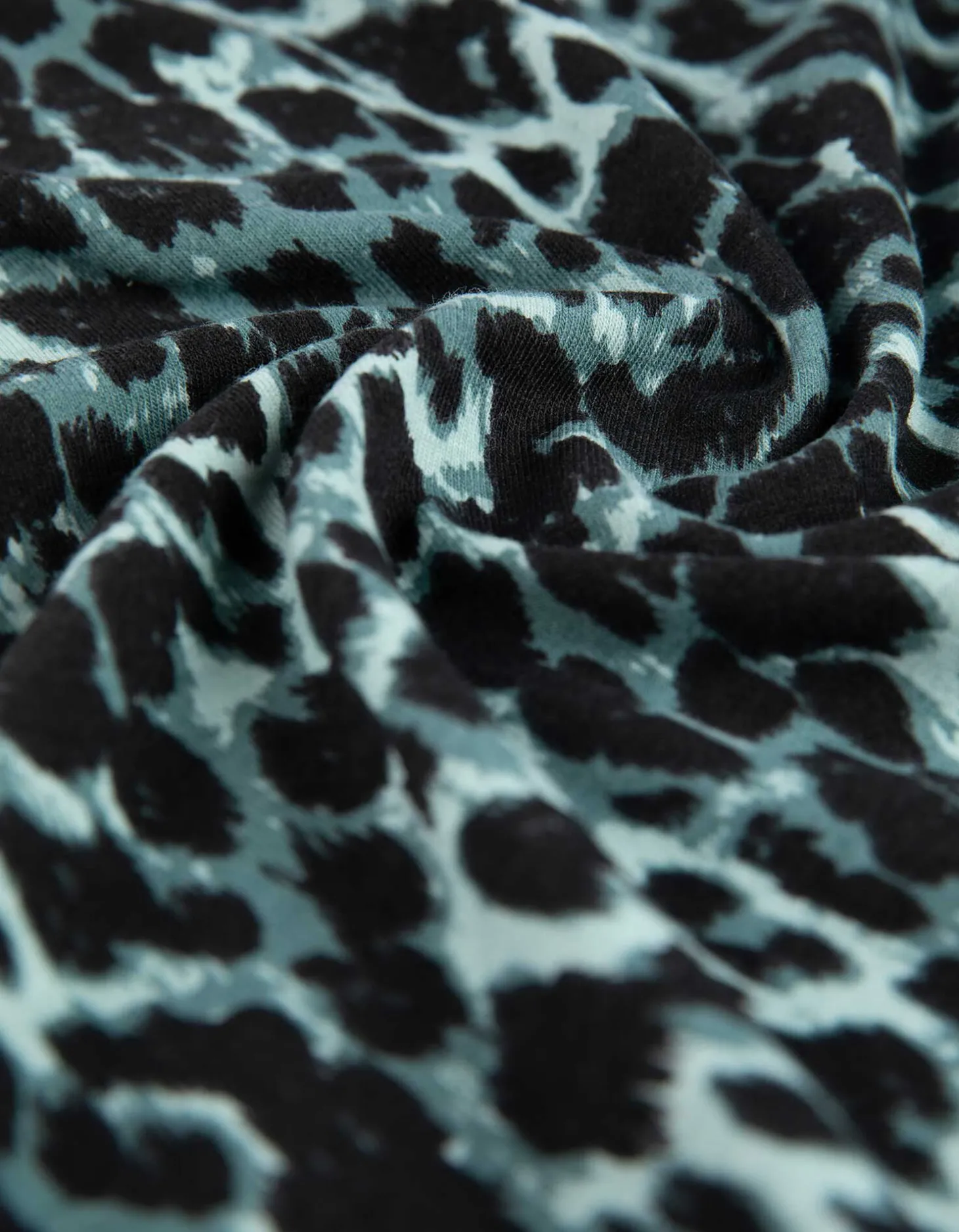 Longsleeve - Luipaardprint - groen