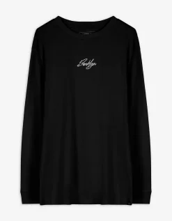 Longsleeve - Oversized fit - zwart