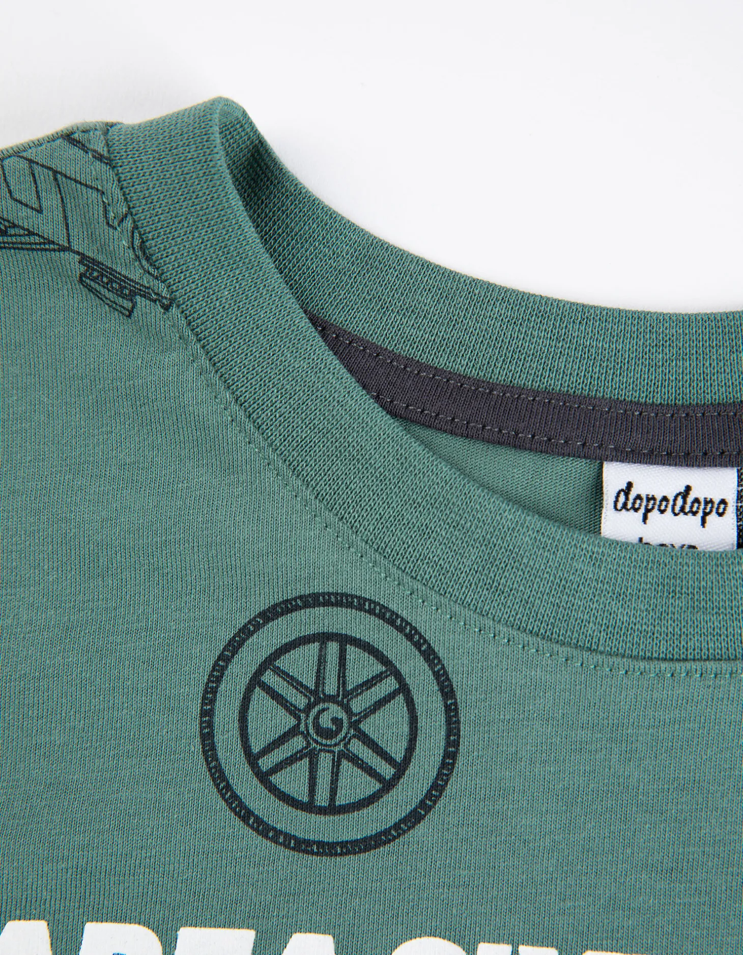 Longsleeve - Print - groen