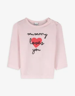 Longsleeve - Print - roze
