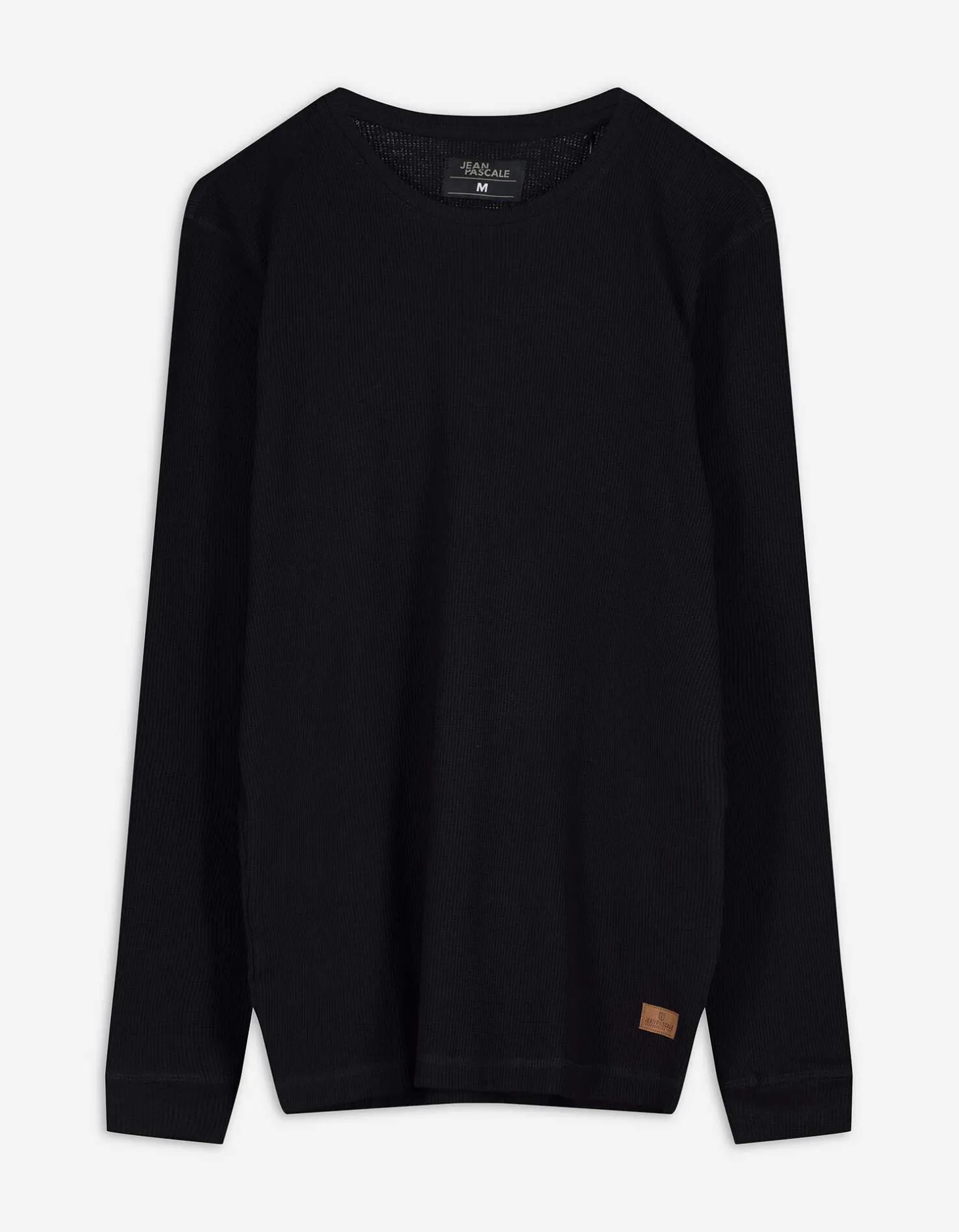 Longsleeve - Regular fit - zwart