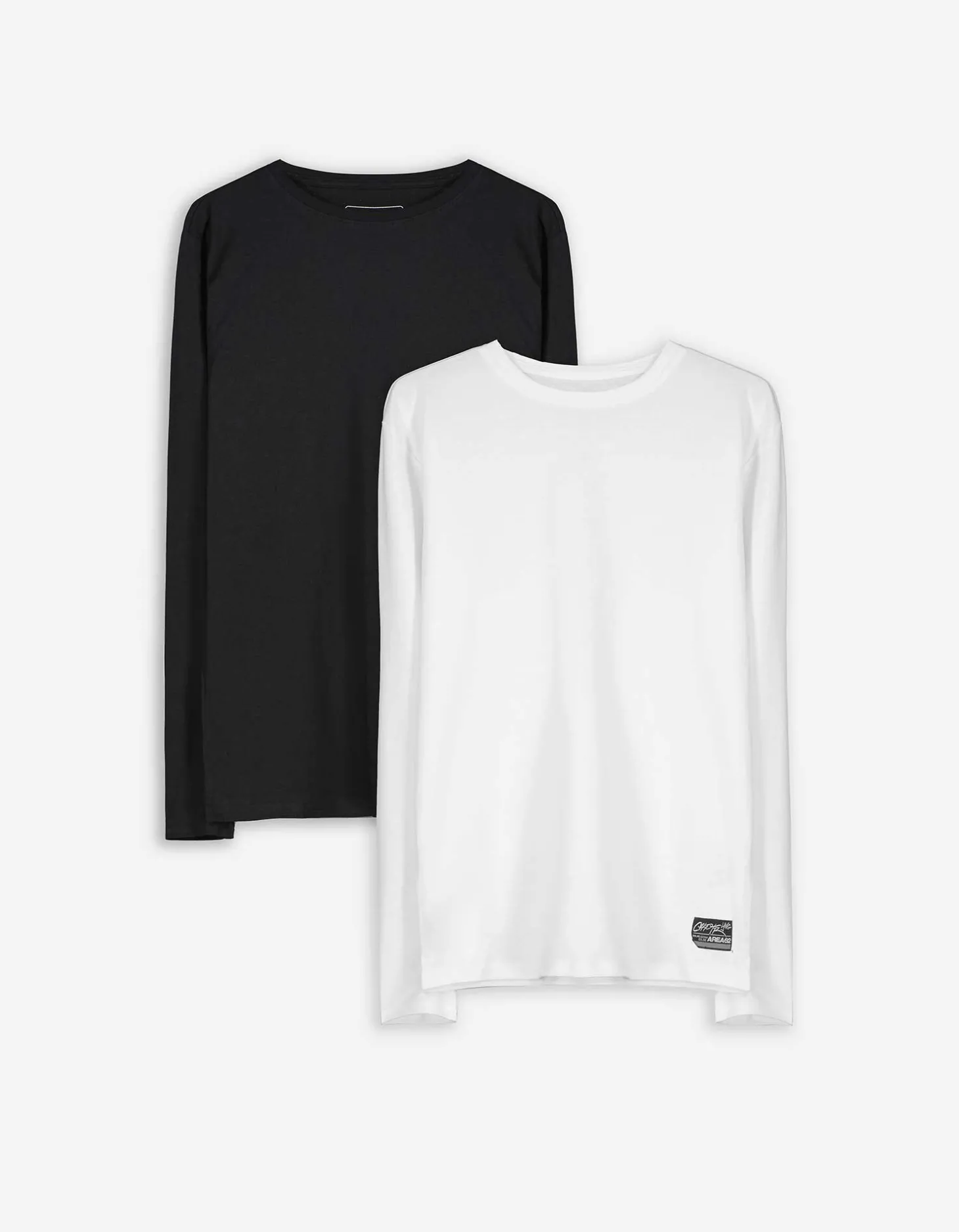Longsleeve - set van 2 - wit