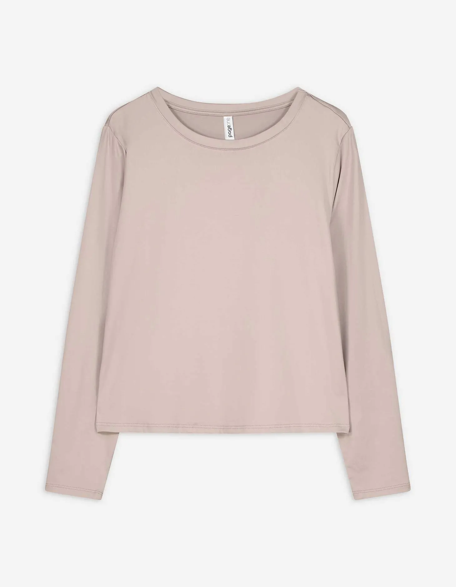 Longsleeve - Slim fit - beige