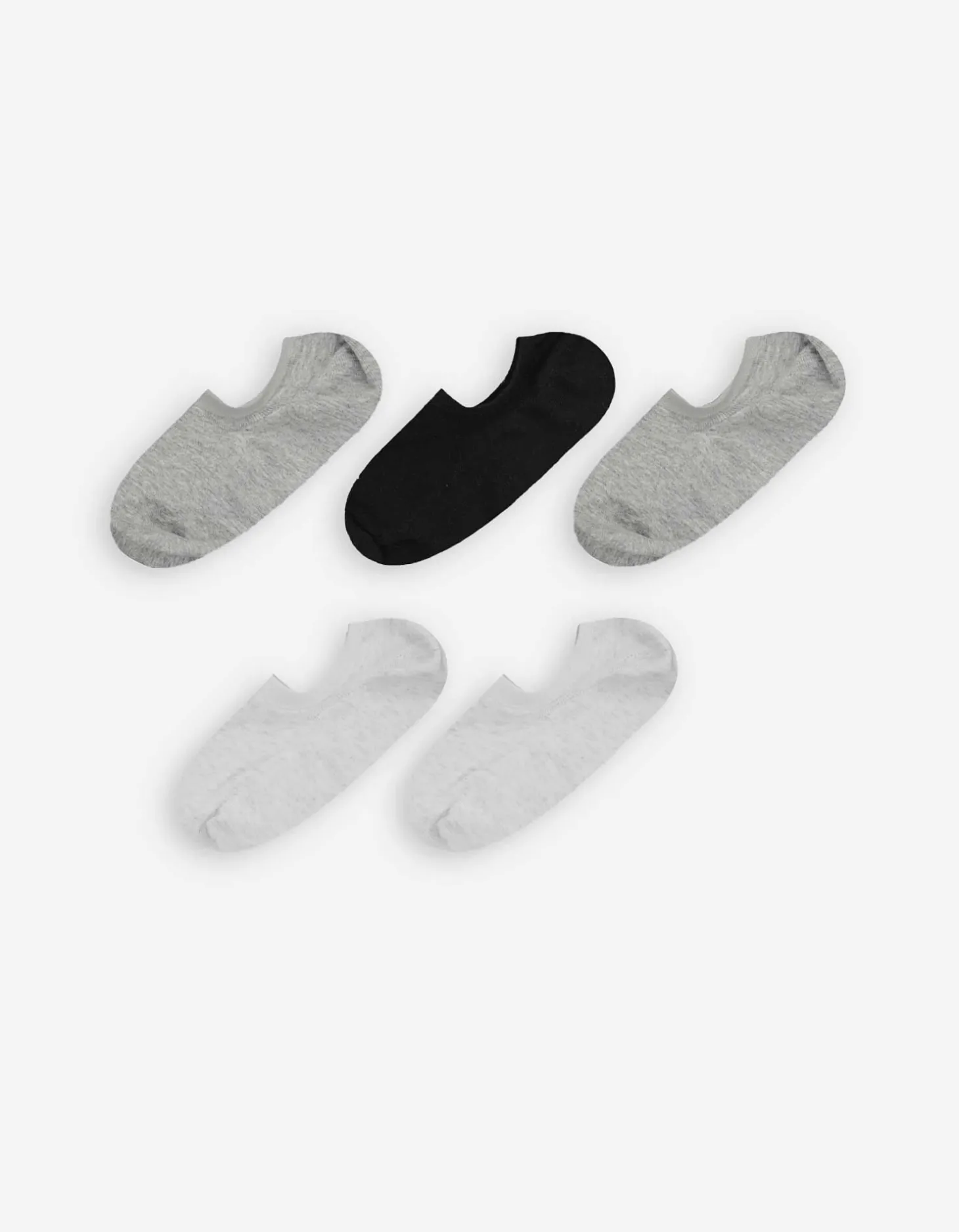 Onzichtbare sneakersokken - Set van 5