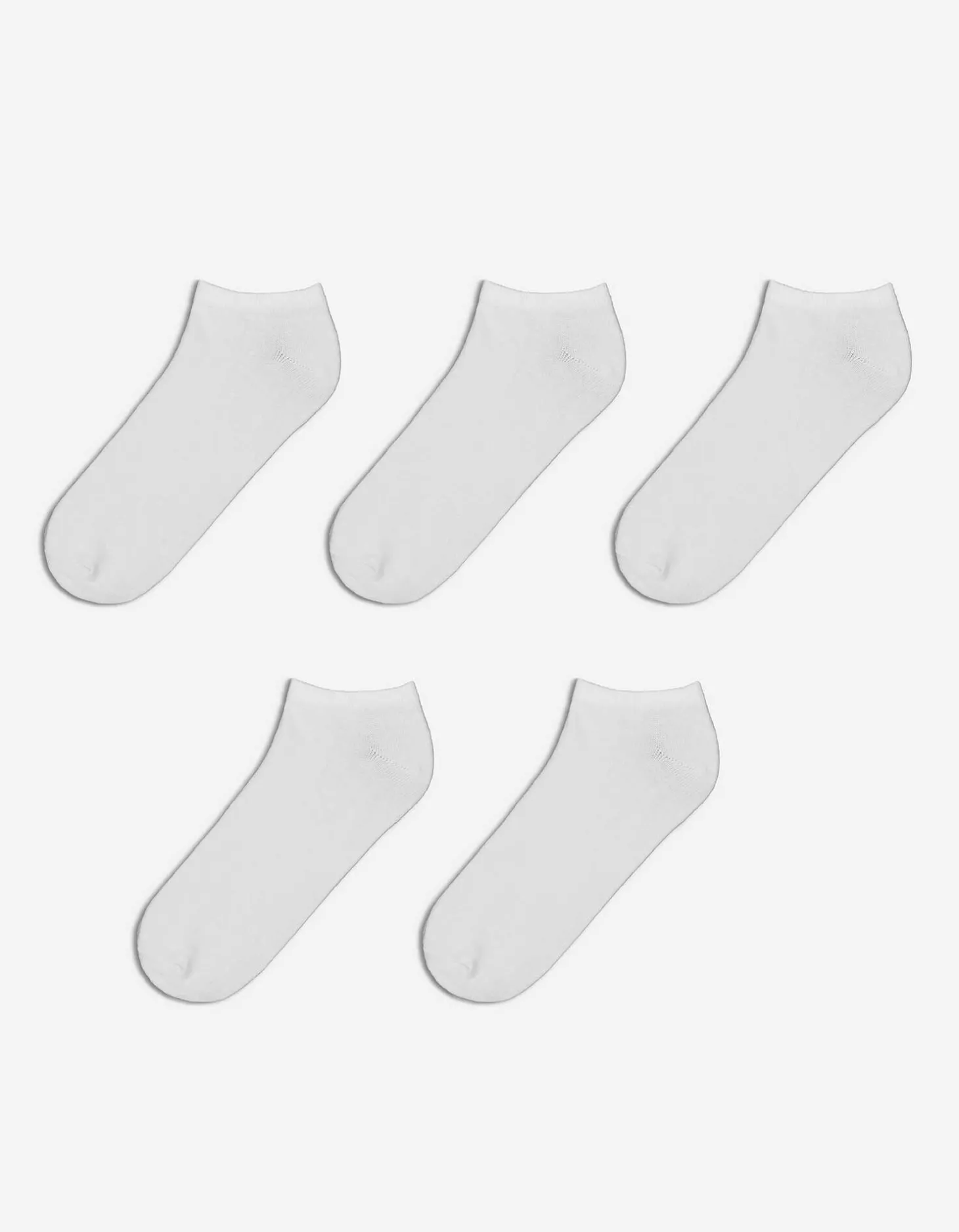 Onzichtbare sneakersokken - Set van 5