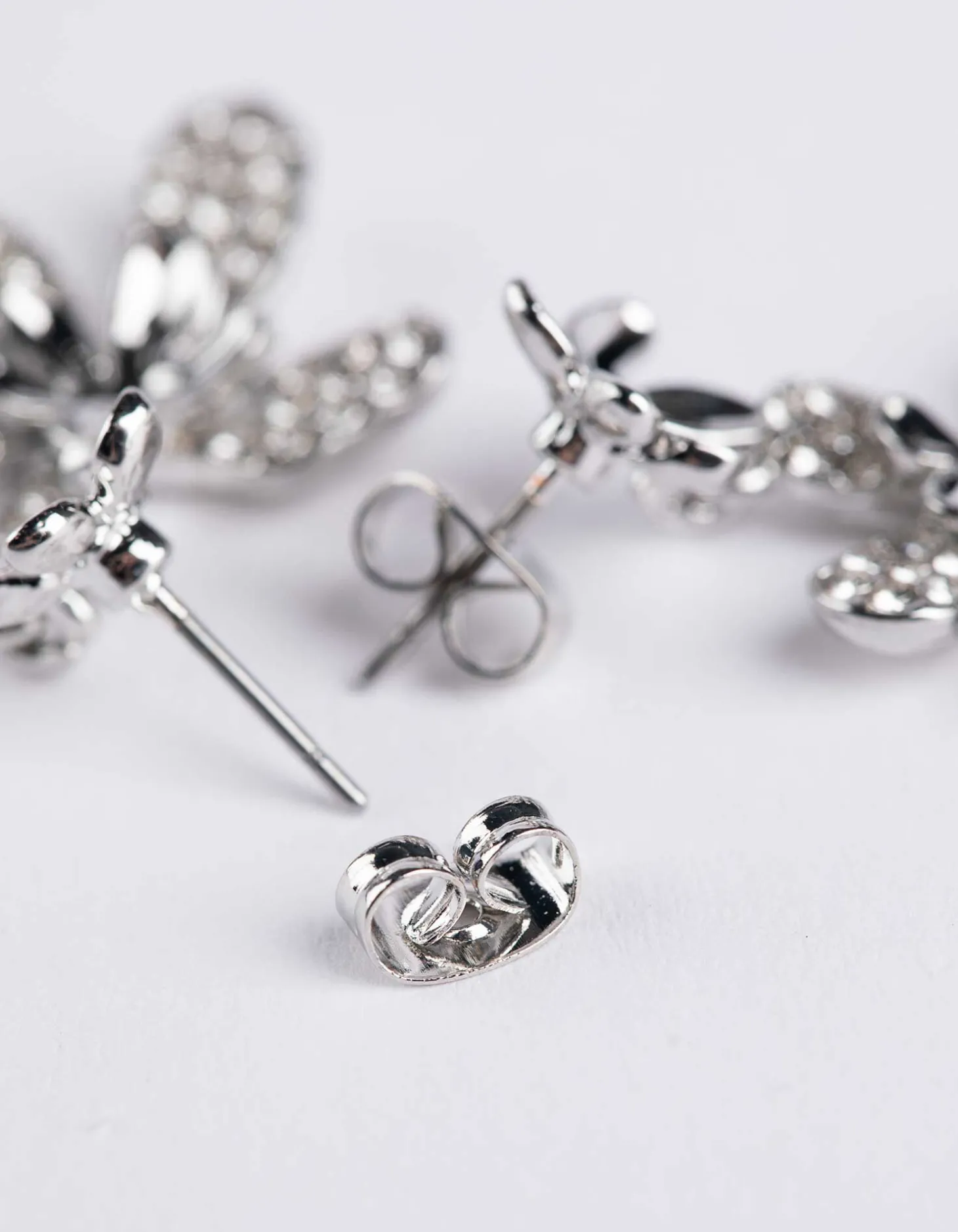 Oorbellen - Effen - zilver