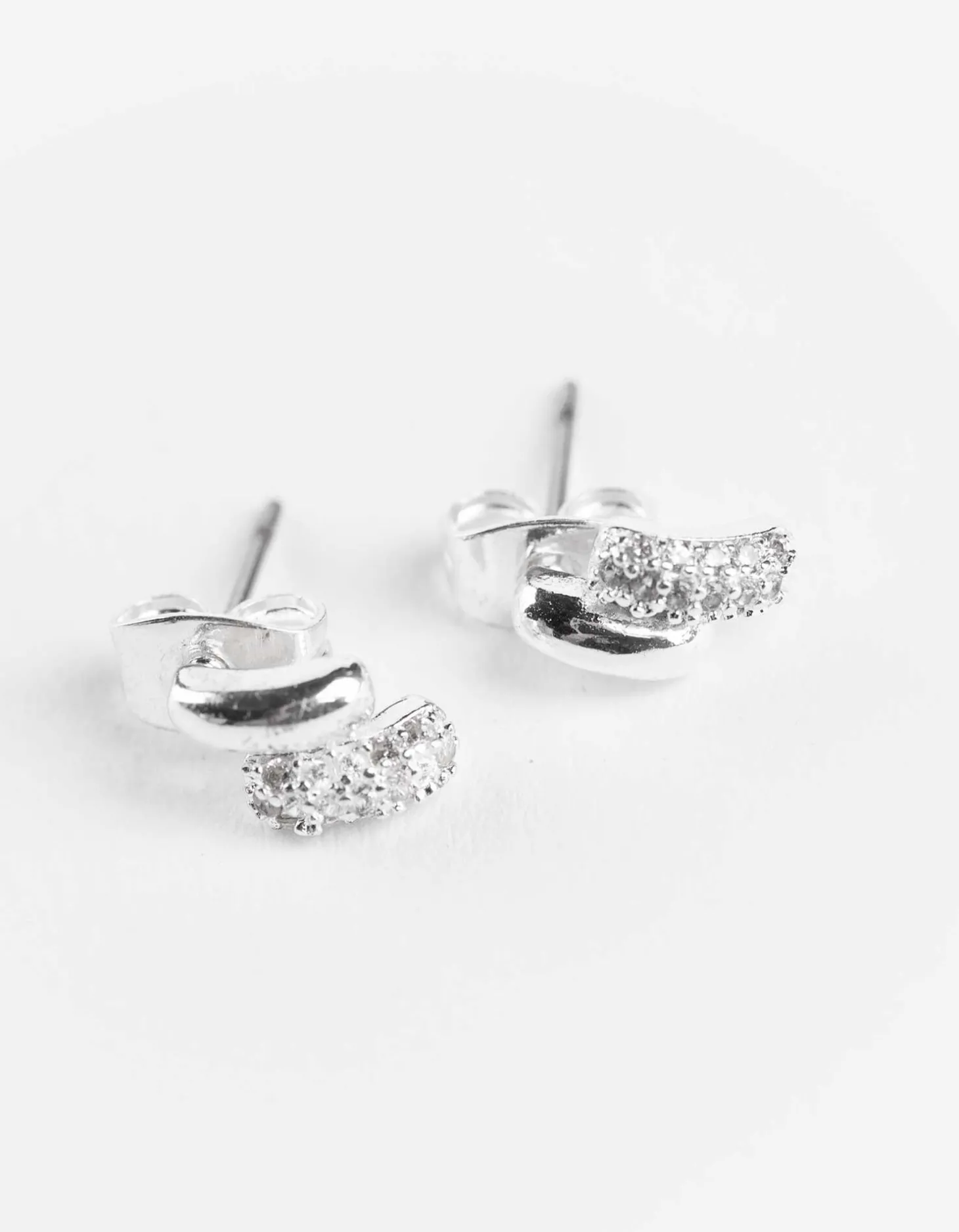 Oorbellen - Set van 4 - zilver