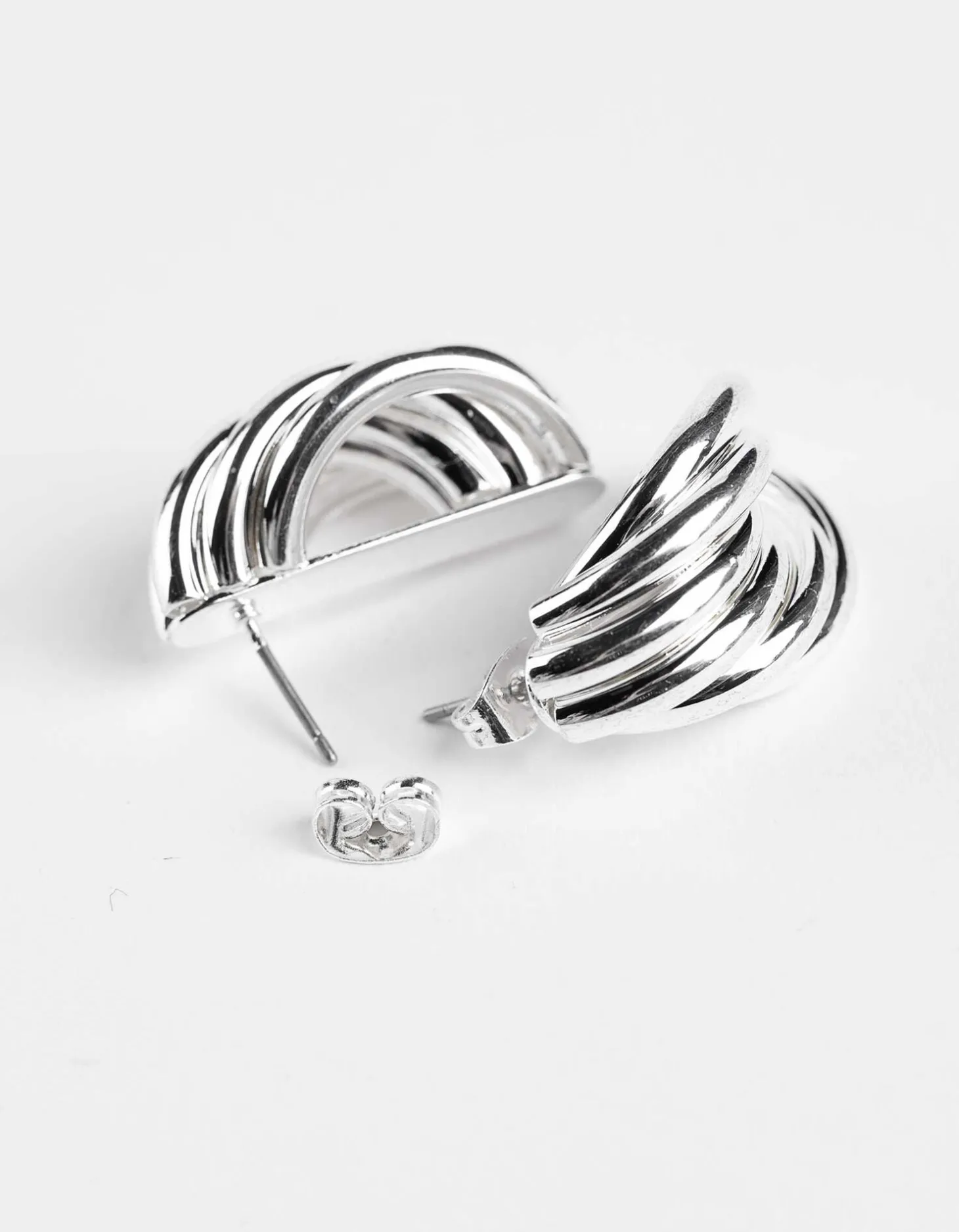 Oorbellen - Set van 2 - zilver