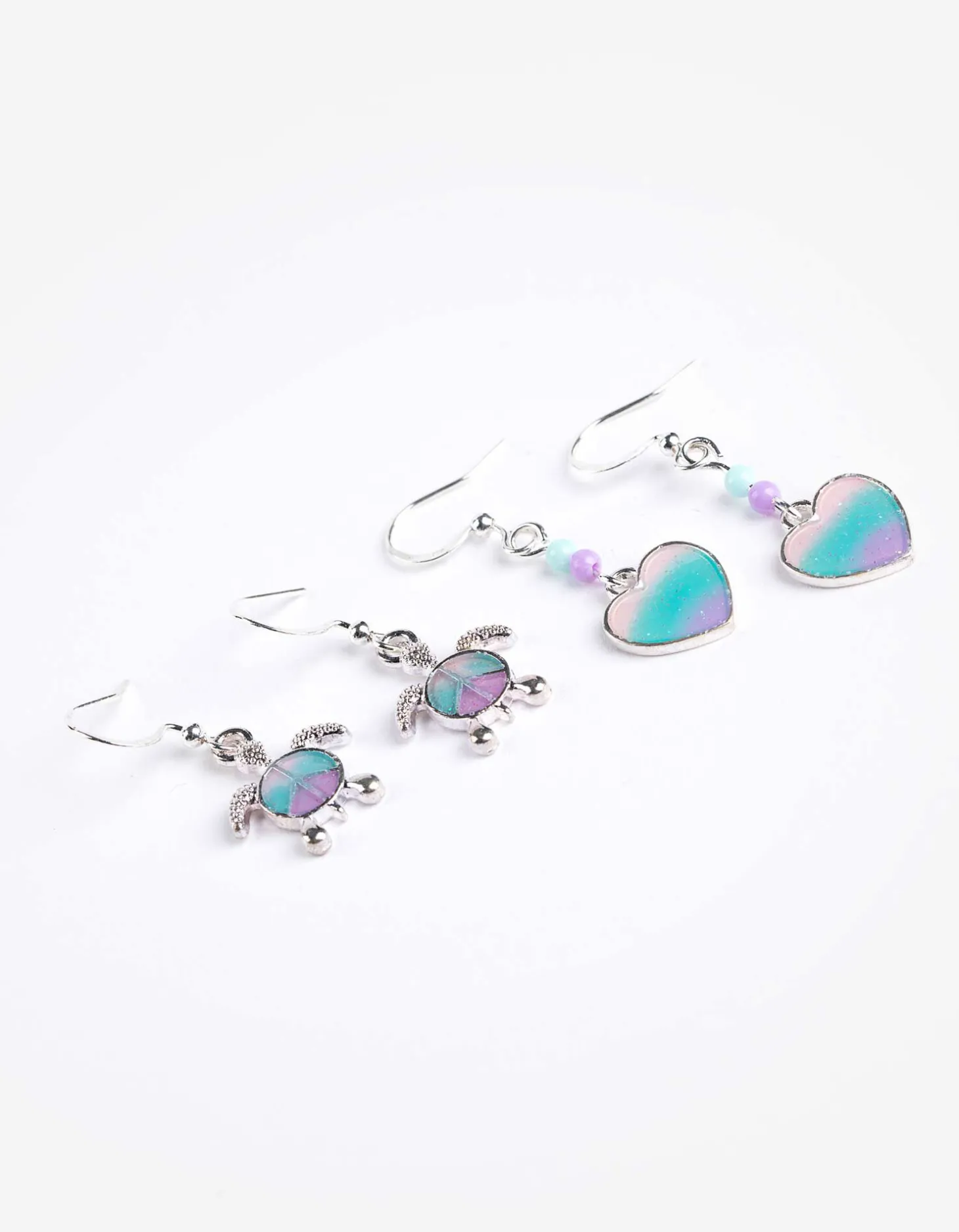 Oorbellen - Set van 2 - zilver