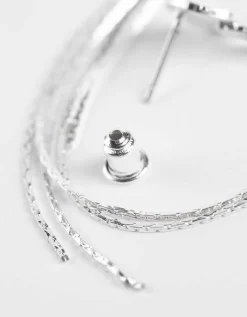 Oorbellen - zilver