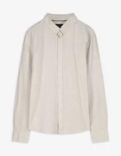 Overhemd - Linnen - beige
