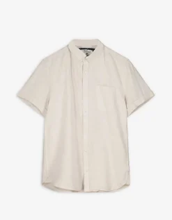 Overhemd - Linnen - beige