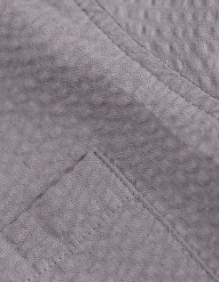Overhemd - Seersucker - beige