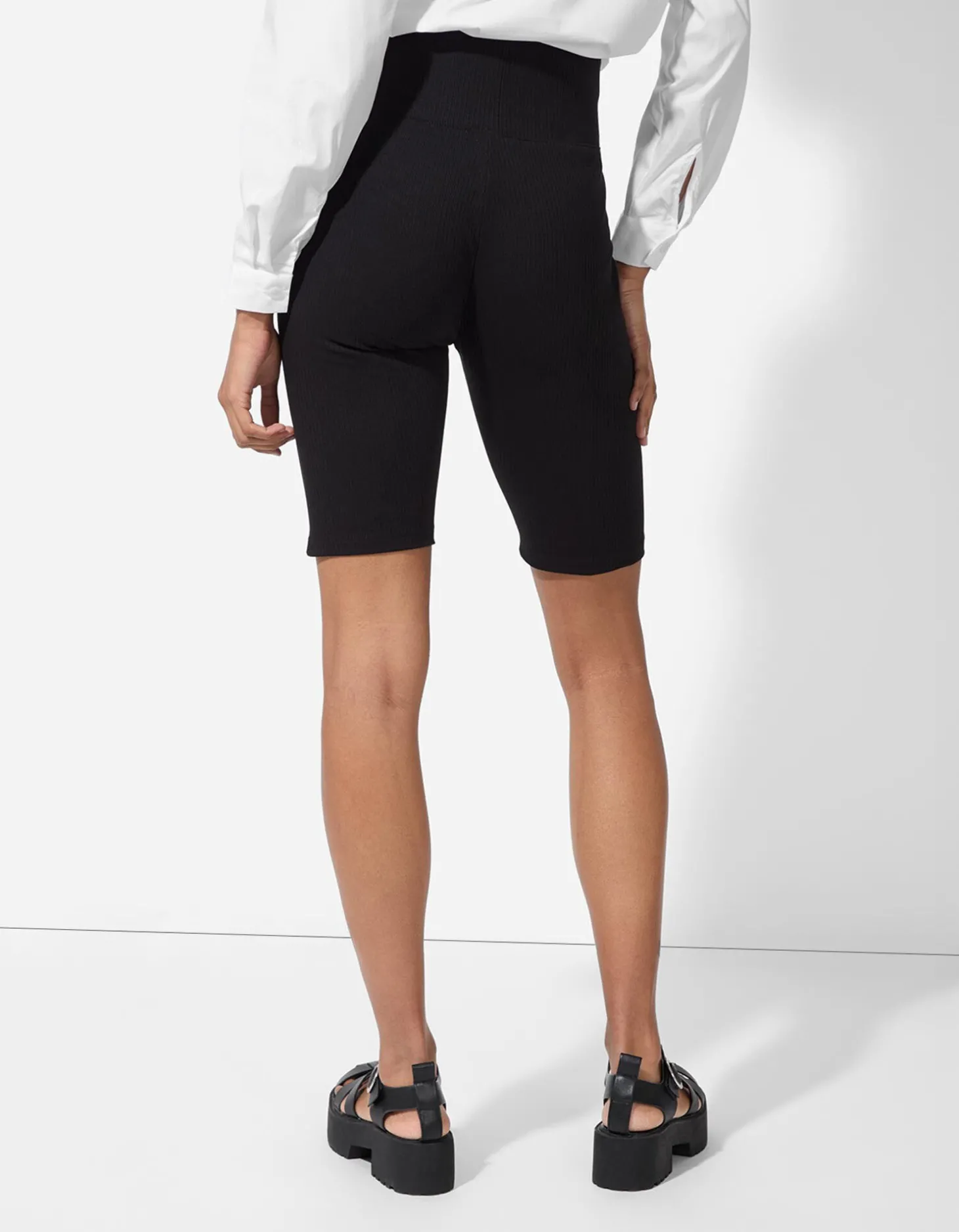 Overhemdblouse - Effen - wit
