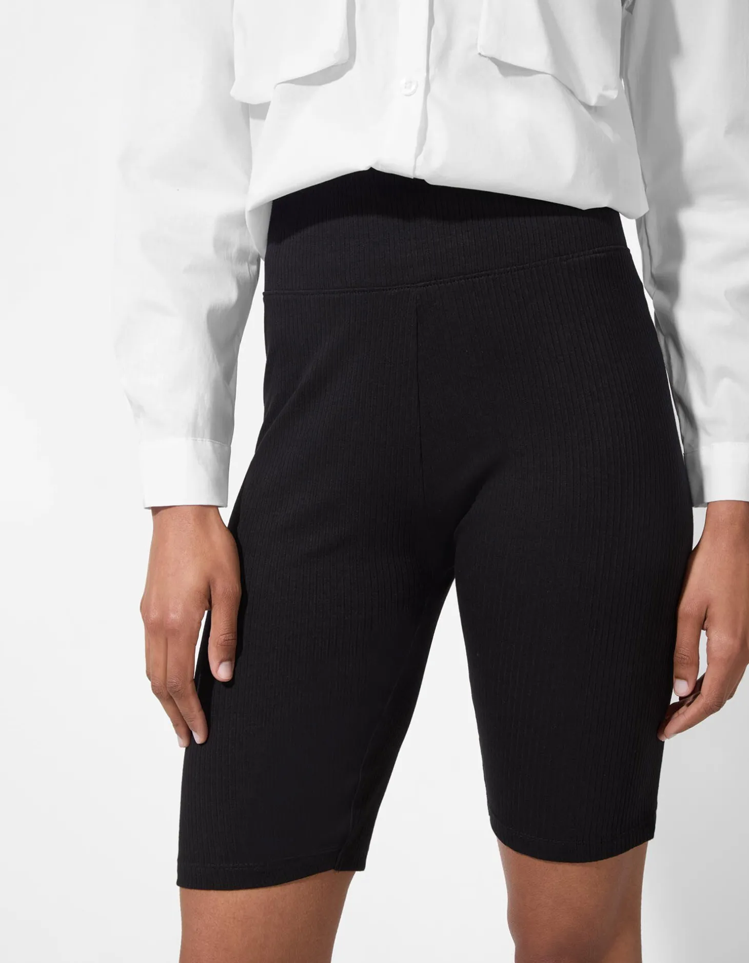 Overhemdblouse - Effen - wit