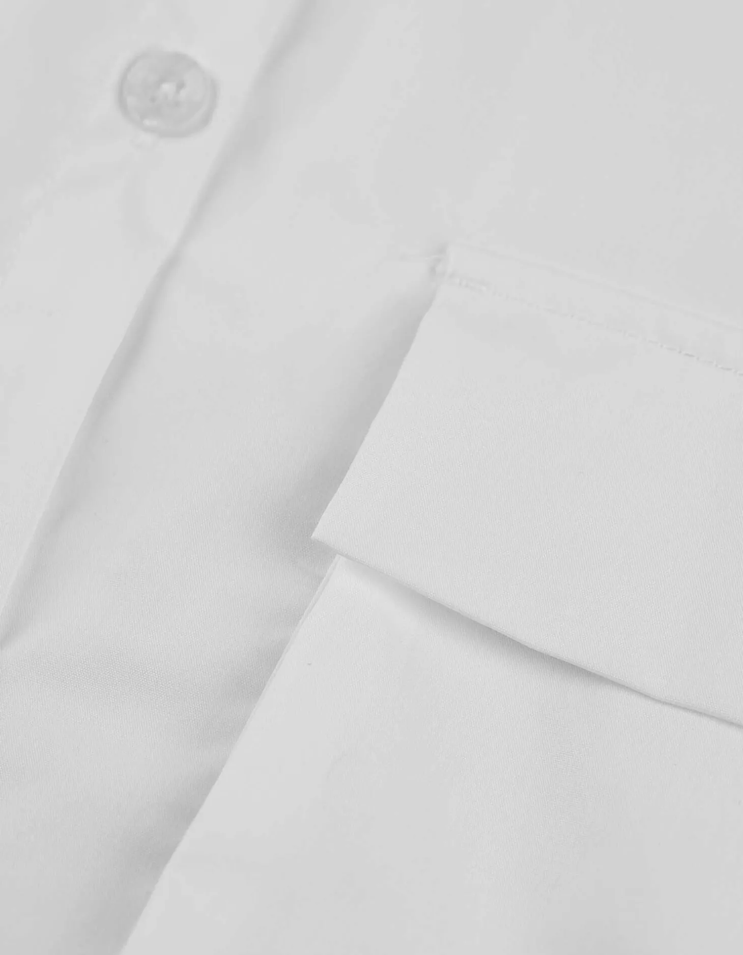 Overhemdblouse - Effen - wit