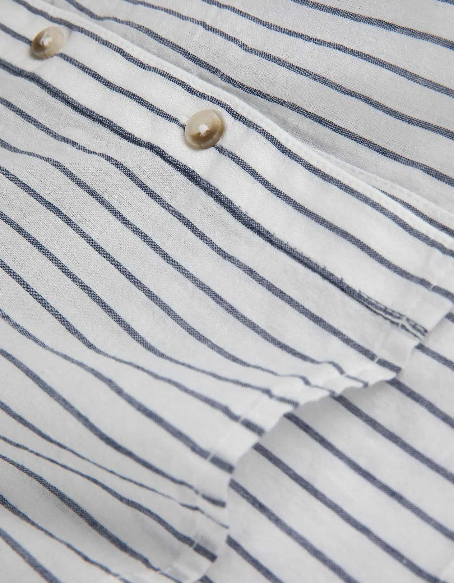 Overhemdblouse - Katoen - wit