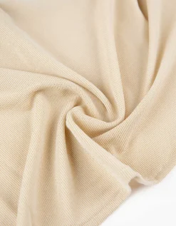 Overhemdblouse - Lurex - beige