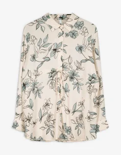 Overhemdblouse - Zwangerschapskleding - wit