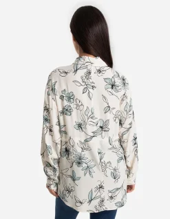 Overhemdblouse - Zwangerschapskleding - wit