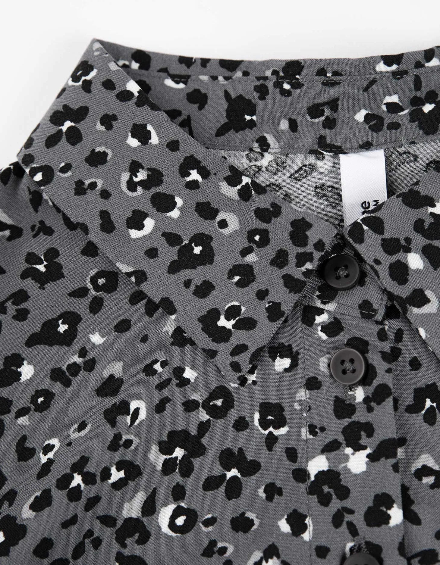 Overhemdblouse - Zwangerschapskleding - donkergrijs
