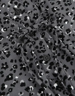 Overhemdblouse - Zwangerschapskleding - donkergrijs