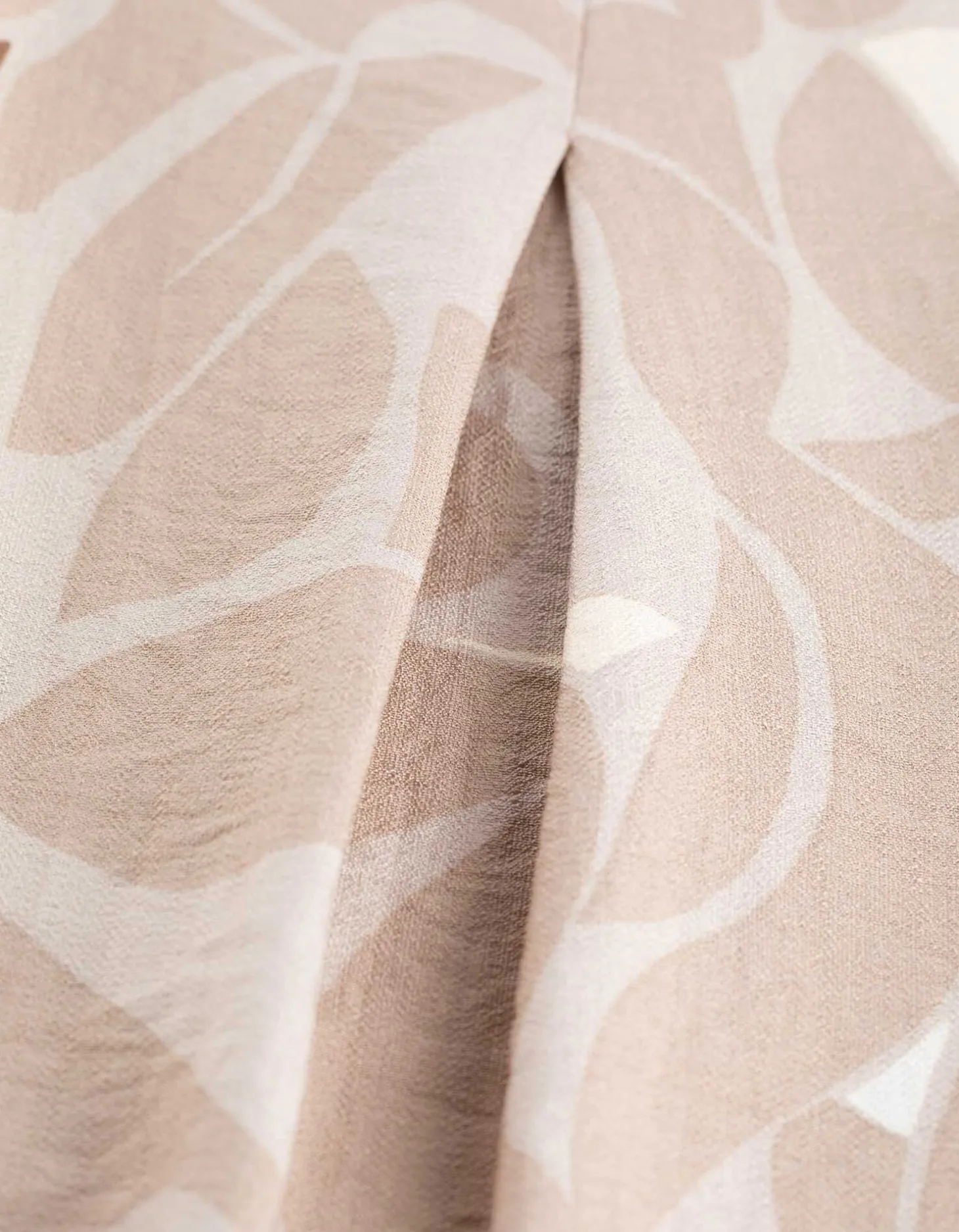 Palazzobroek - Print all-over - beige