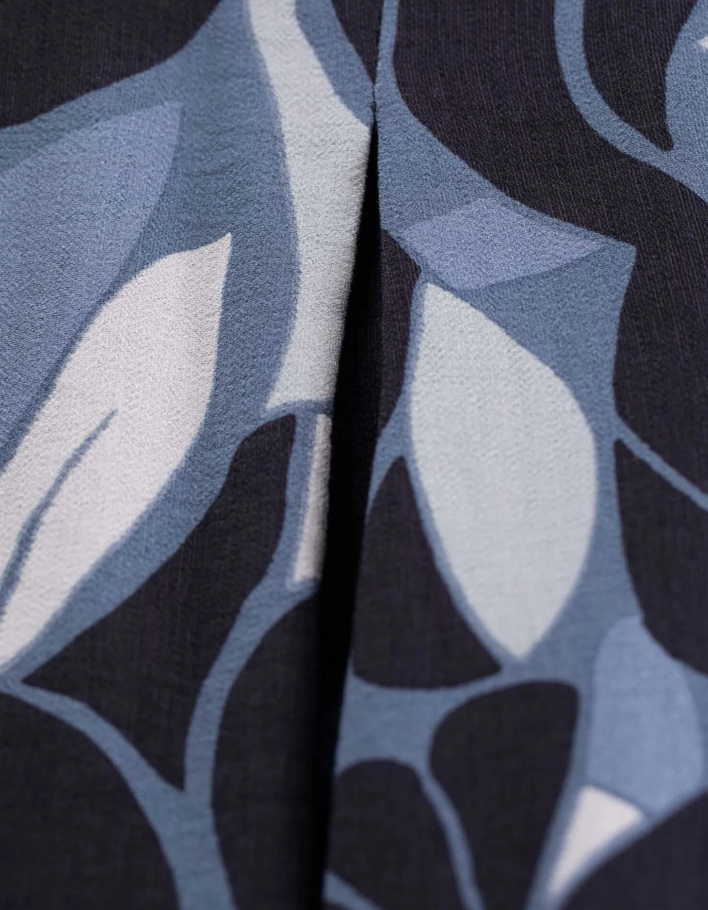 Palazzobroek - Print all-over - blauw