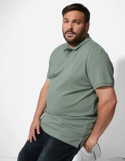 Poloshirt - Effen - donkergroen
