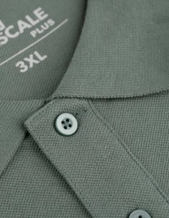 Poloshirt - Effen - donkergroen
