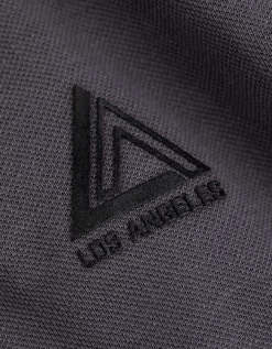 Poloshirt - Katoen - donkergrijs