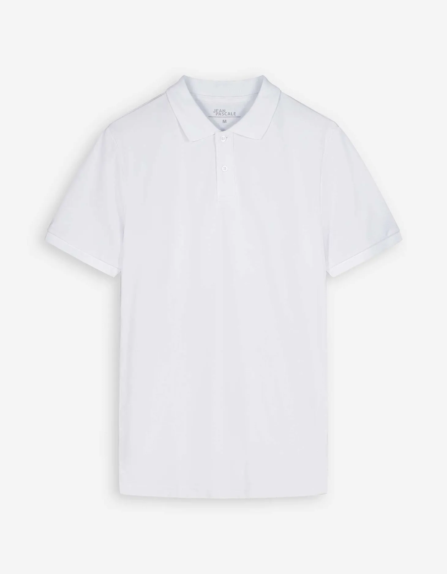 Poloshirt - Knoopsluiting - wit
