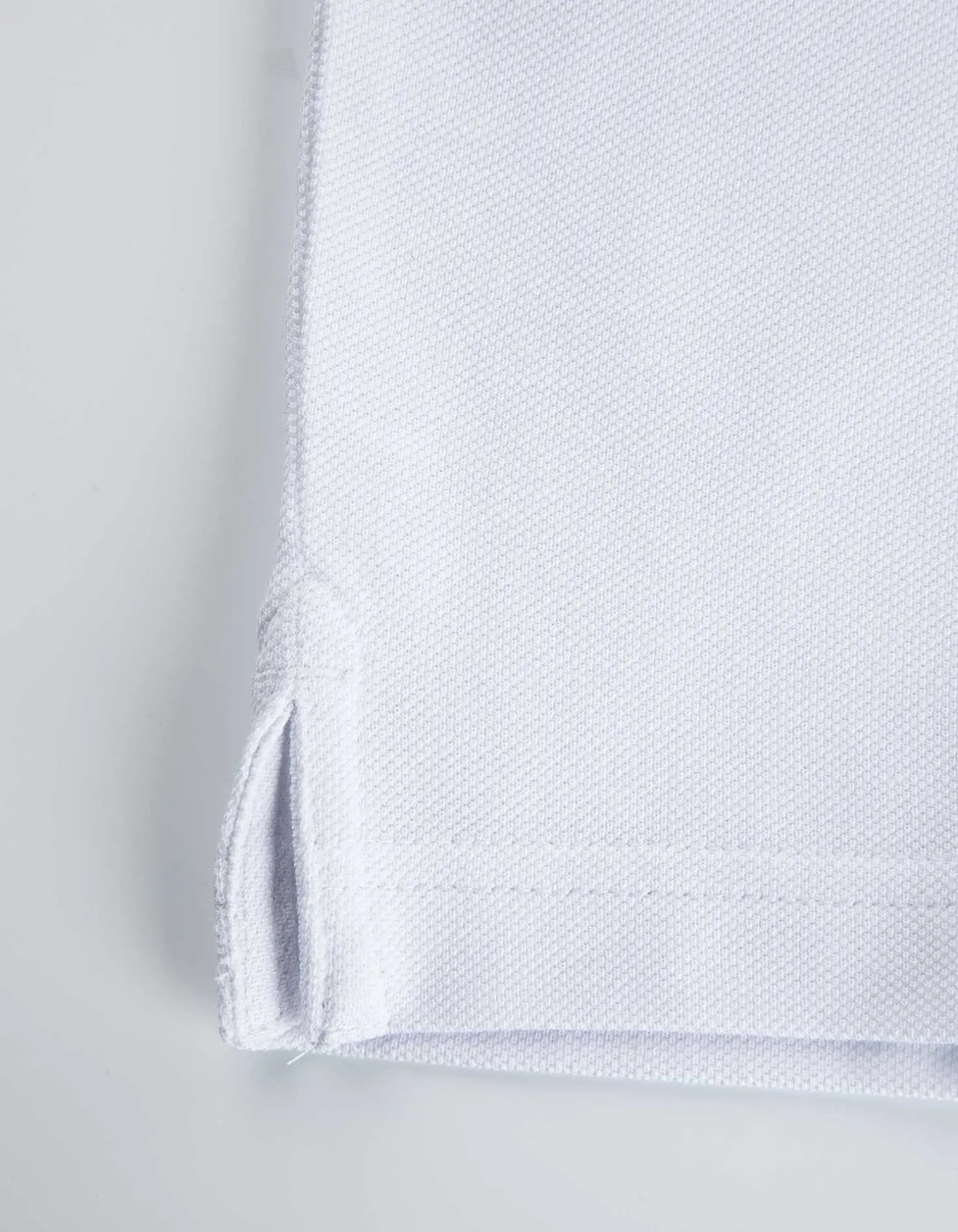 Poloshirt - Knoopsluiting - wit