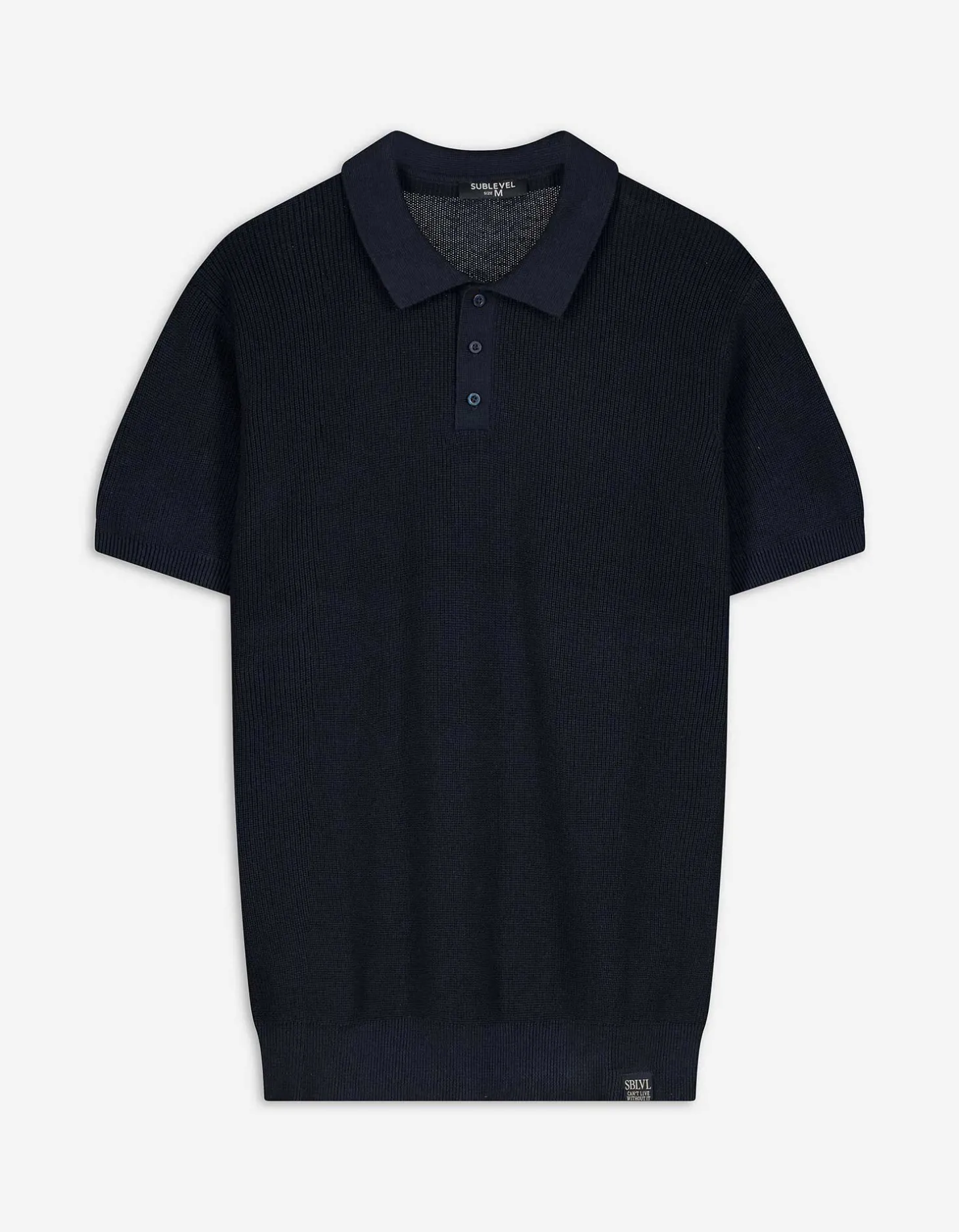 Poloshirt - Polo kraag - donkerblauw