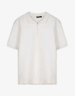 Poloshirt - Polo kraag - wit