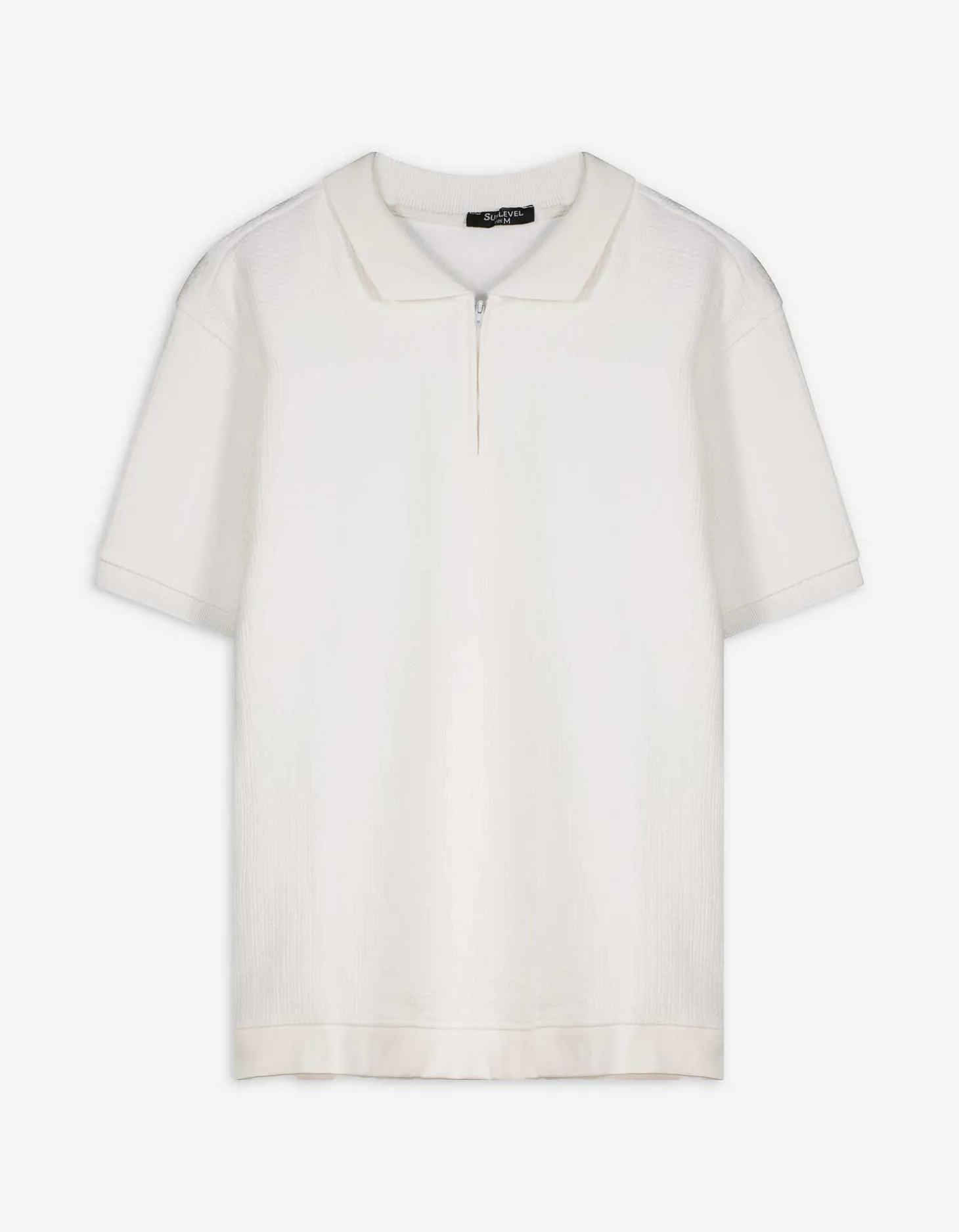 Poloshirt - Polo kraag - wit
