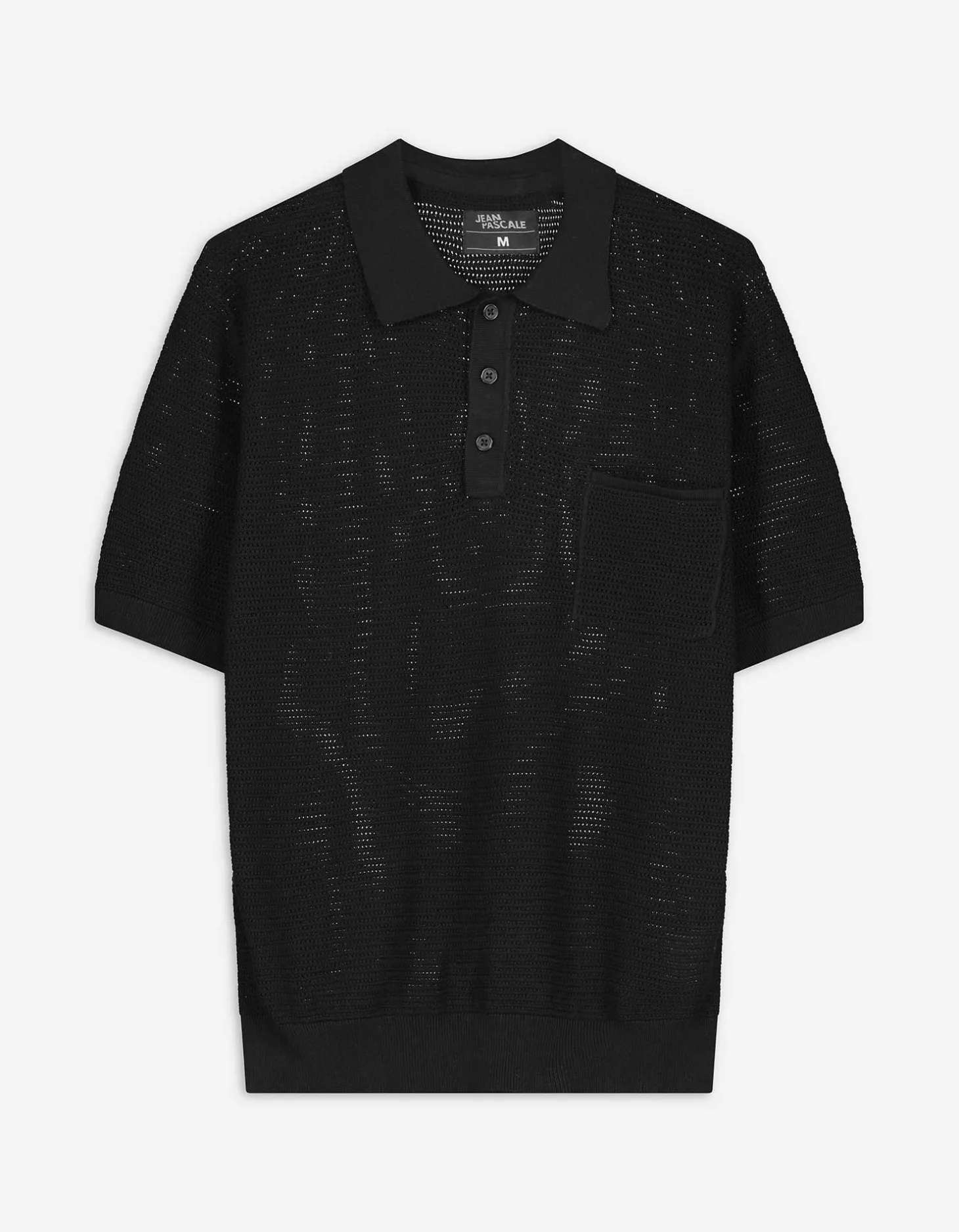 Poloshirt - Polo kraag - zwart